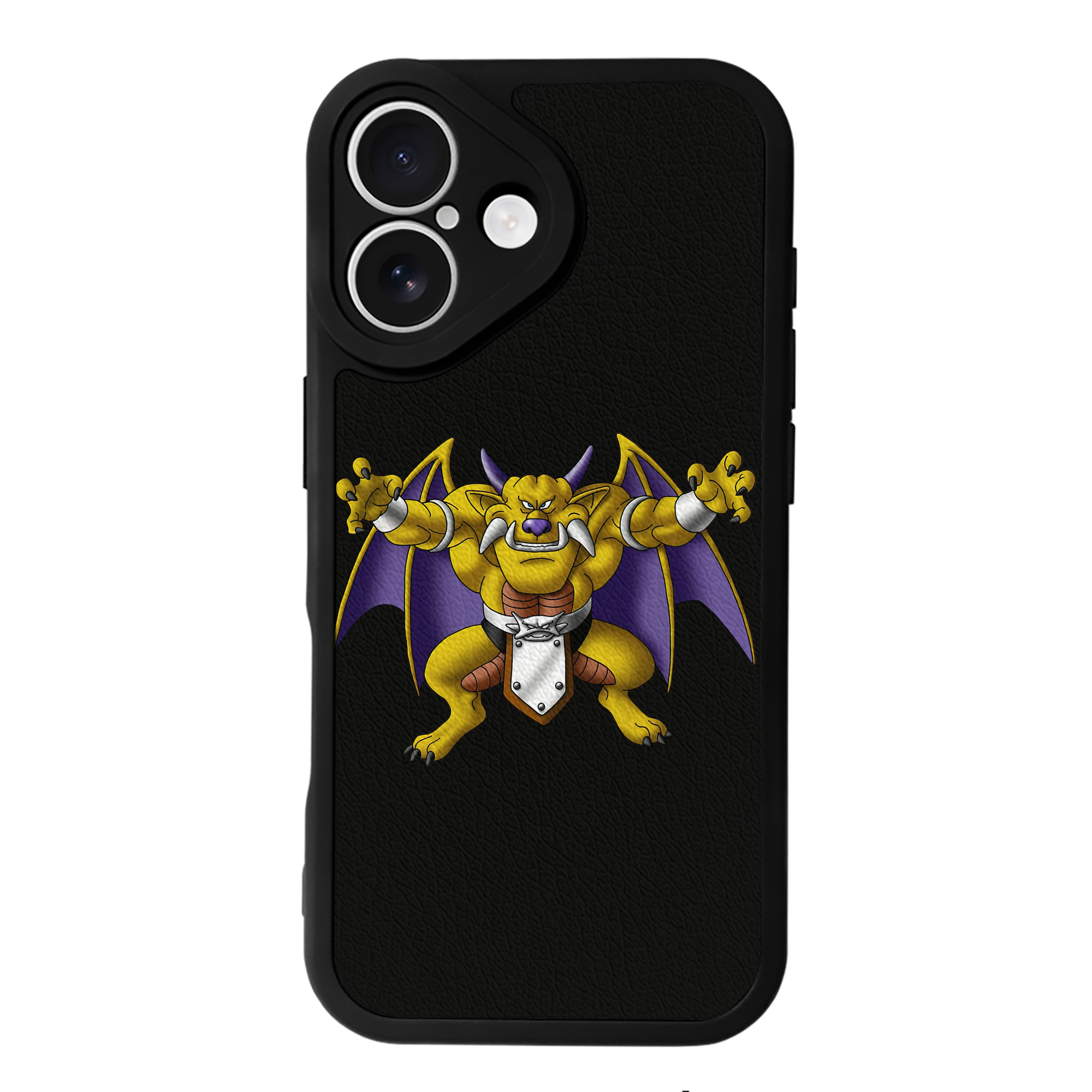 （画像用） ドラゴンクエスト Doragon Kuesuto Dragon Quest 【iPhone 16シリーズ対応】シリコンスマホケース（レザー調） 材質：シリコン